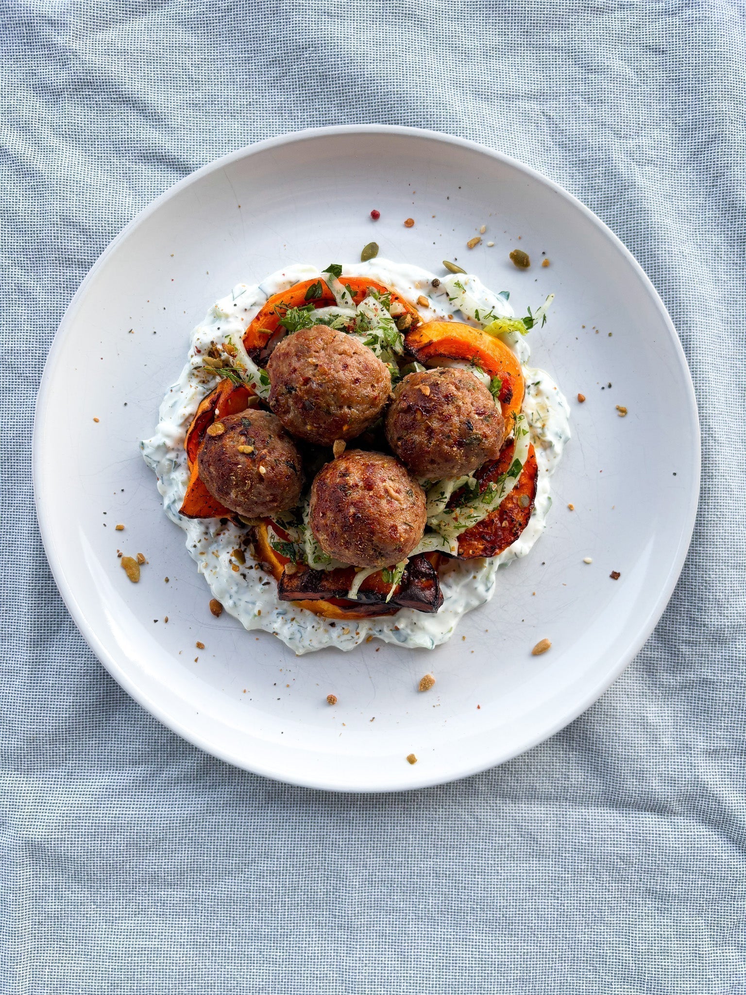 PUNCHed Middle Eastern Lamb Meatballs