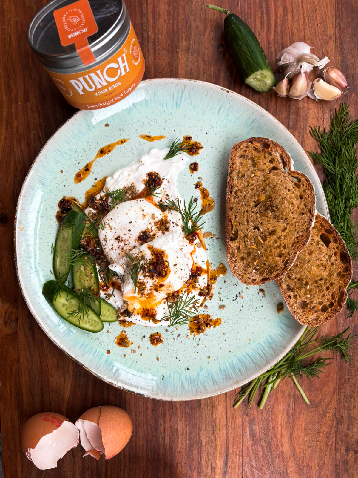 Turkish Eggs (Çılbır) — But Make It PUNCH